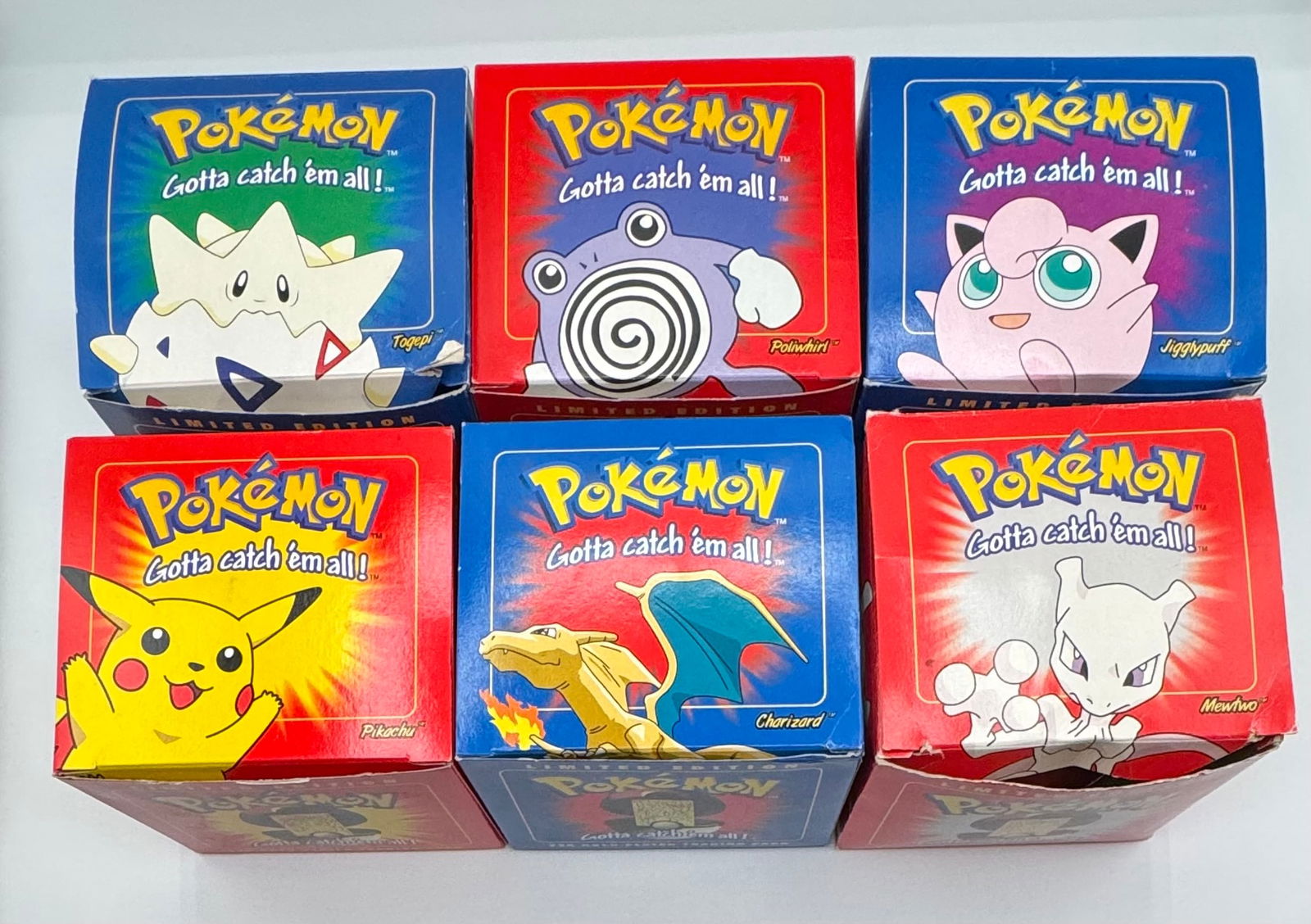 Sealed 1999 Pokemon Charizard , Pikachu , Mewtwo Collection (1 of 1)