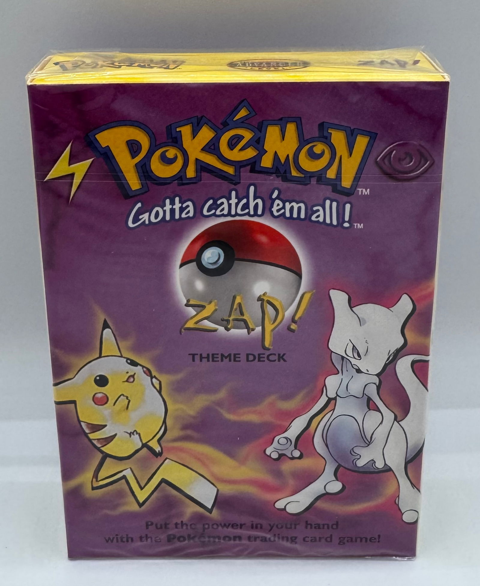 1999 Pokemon Zap Theme Deck Sealed (1 of 2)