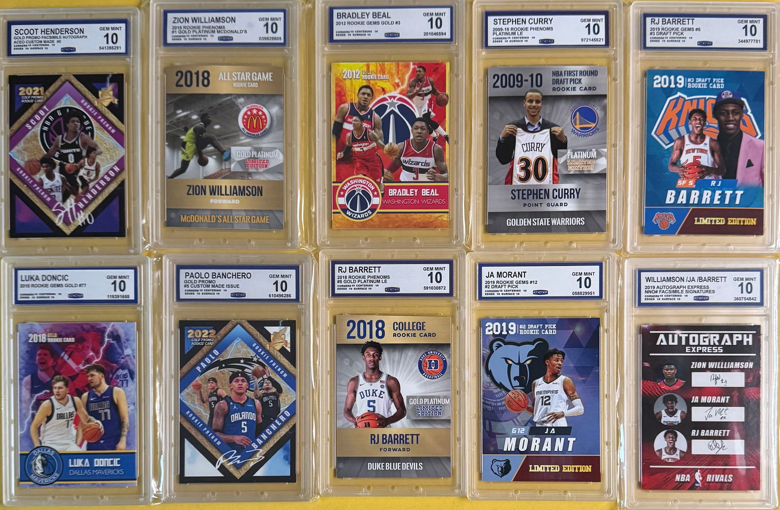 Luka Doncic, Stephen Curry, Zion Williamson & More (1 of 2)