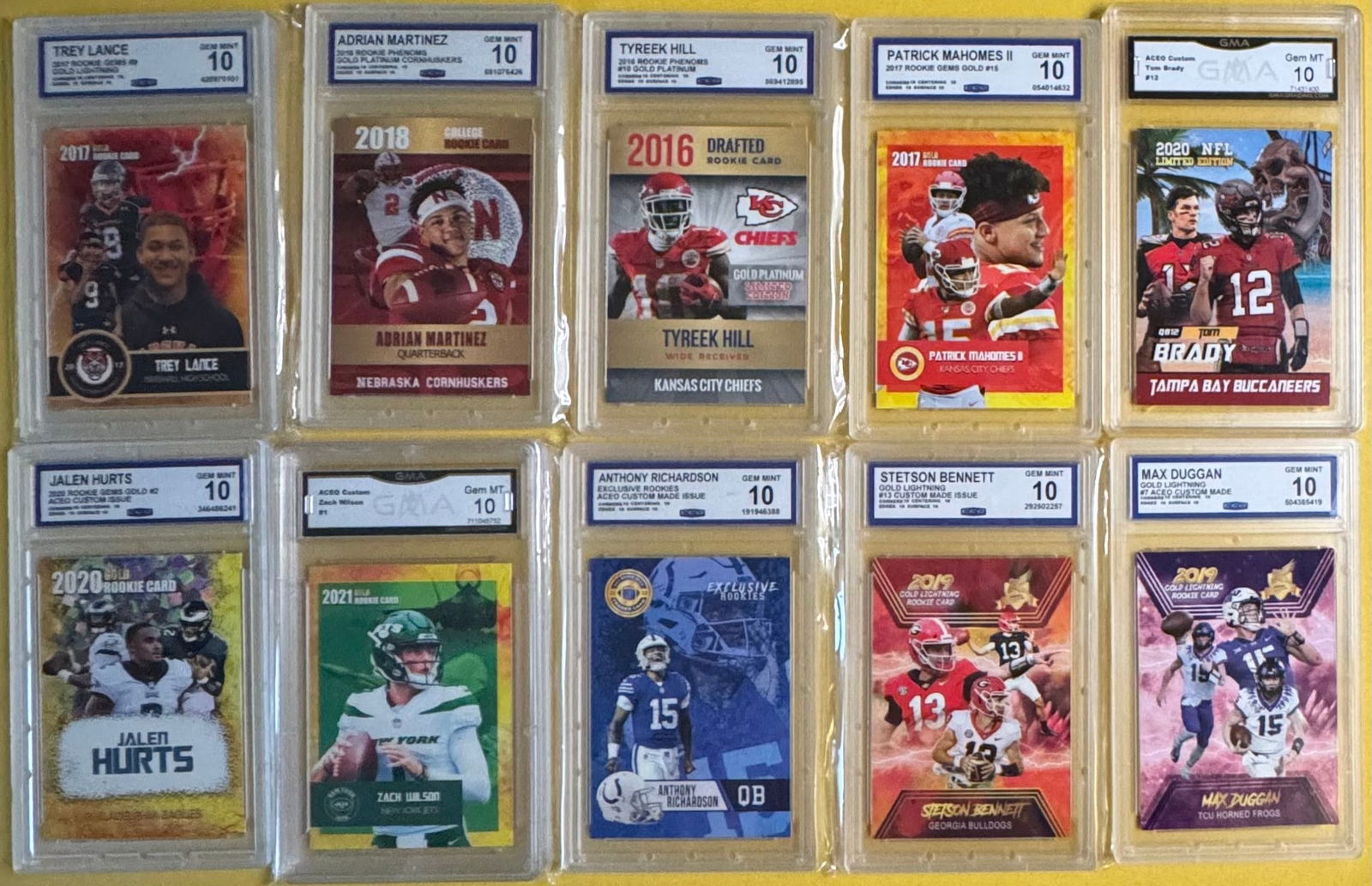 Patrick Mahomes, Tom Brady, Jalen Hurts & More (1 of 2)