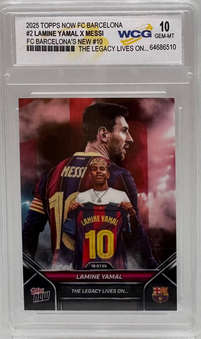 Lionel Messi & Lamine Yamal Card (1 of 2)