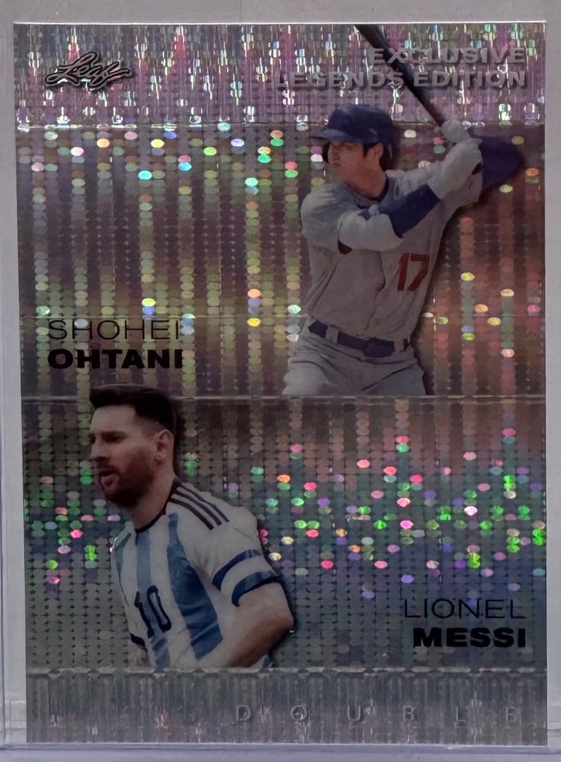 Lionel Messi & Shohei Ohtani Refractor /25 (1 of 2)