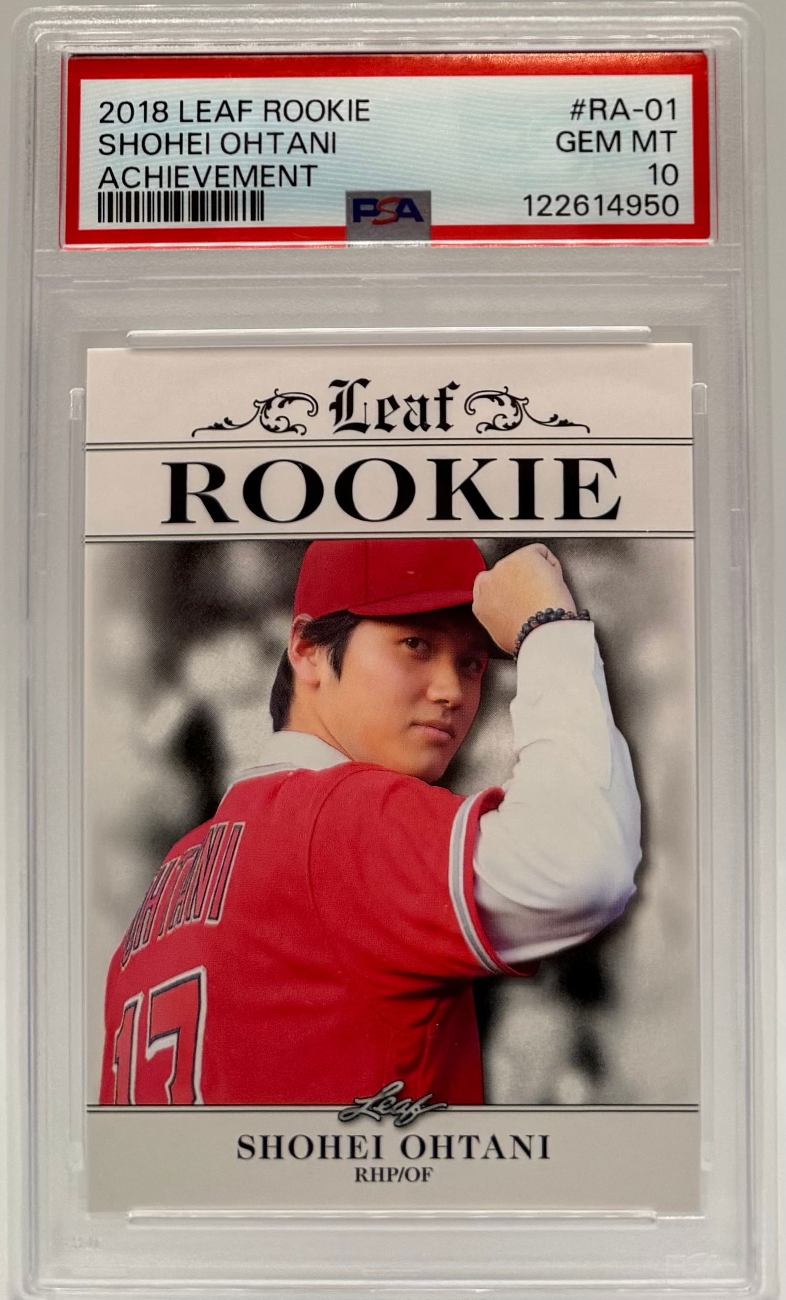 Shohei Ohtani Rookie Achievement (1 of 2)