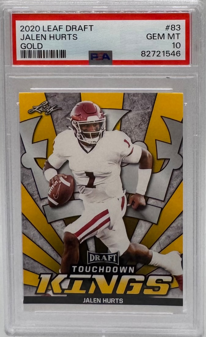 Jalen Hurts Gold Rookie (1 of 2)