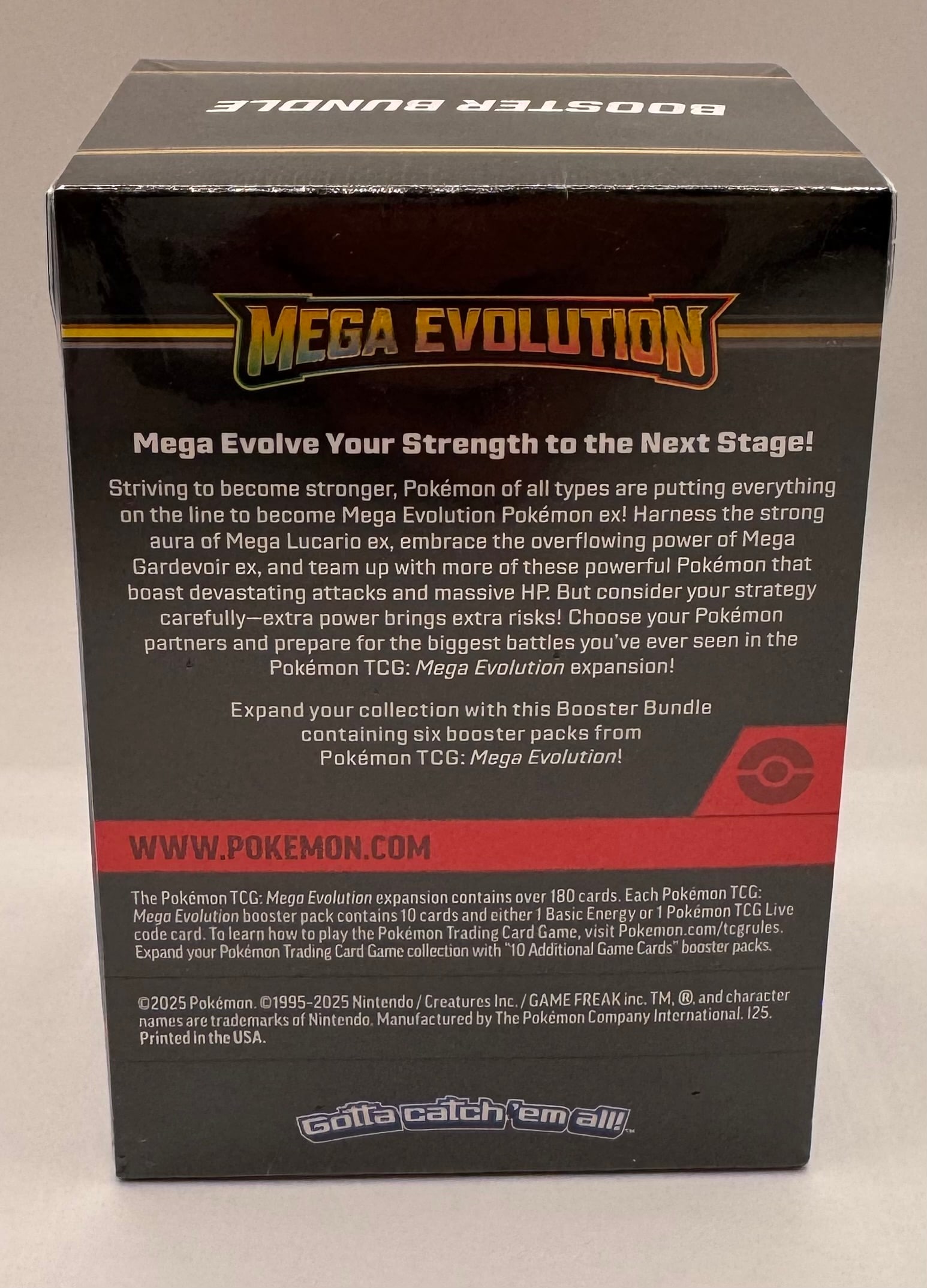 Factory Sealed Pokemon Mega Evolution Booster Bundle - 2