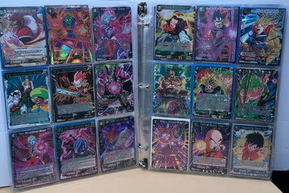 Dragon Ball Foil Trading Cards Binder