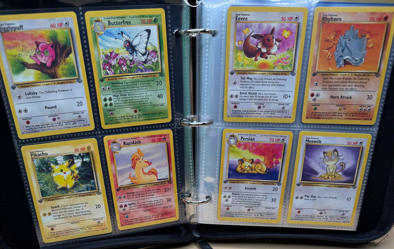1999 Pokemon 1st Editon Jungle Set Binder (1 of 4)