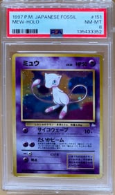 1997 Mew Holo Pokemon