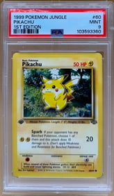 1999 Pikachu 1st Edition Pokemon