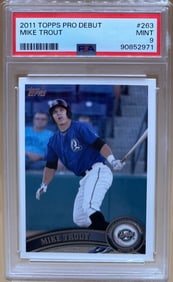 Mike Trout Rookie Pro Debut Card