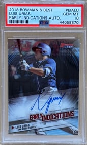 Luis Urias Rookie Auto Card