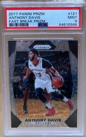 Anthony Davis Fast Break Prizm Card