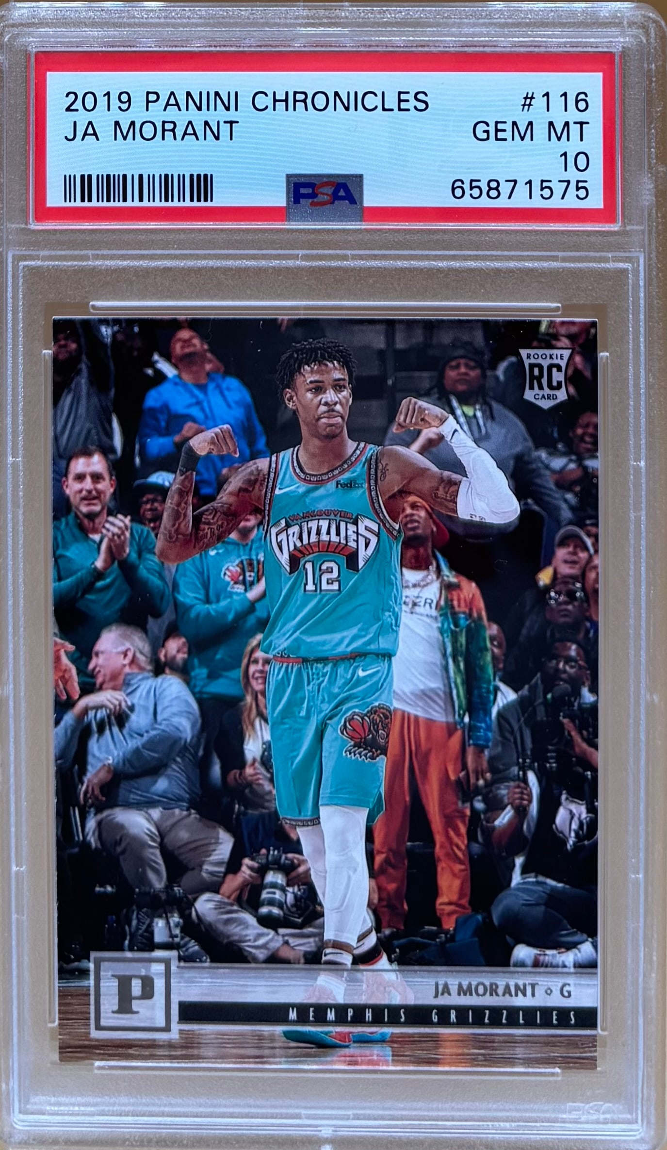 Ja Morant Rookie Chronicles (Young Dolph) PSA 10 (1 of 2)