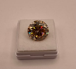 Champagne VVS Moissanite Stones