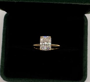 3 Carats VVS Moissanite Ring