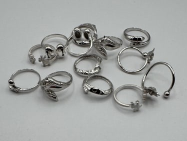 10 Carats VVS Moissanite Ring