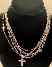 Silver Necklaces Lot