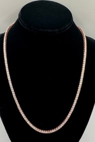 Tennis VVS1 Moissanite Necklace