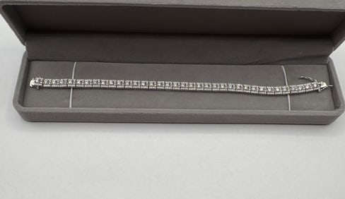 Tennis VVS1 Moissanite Necklace