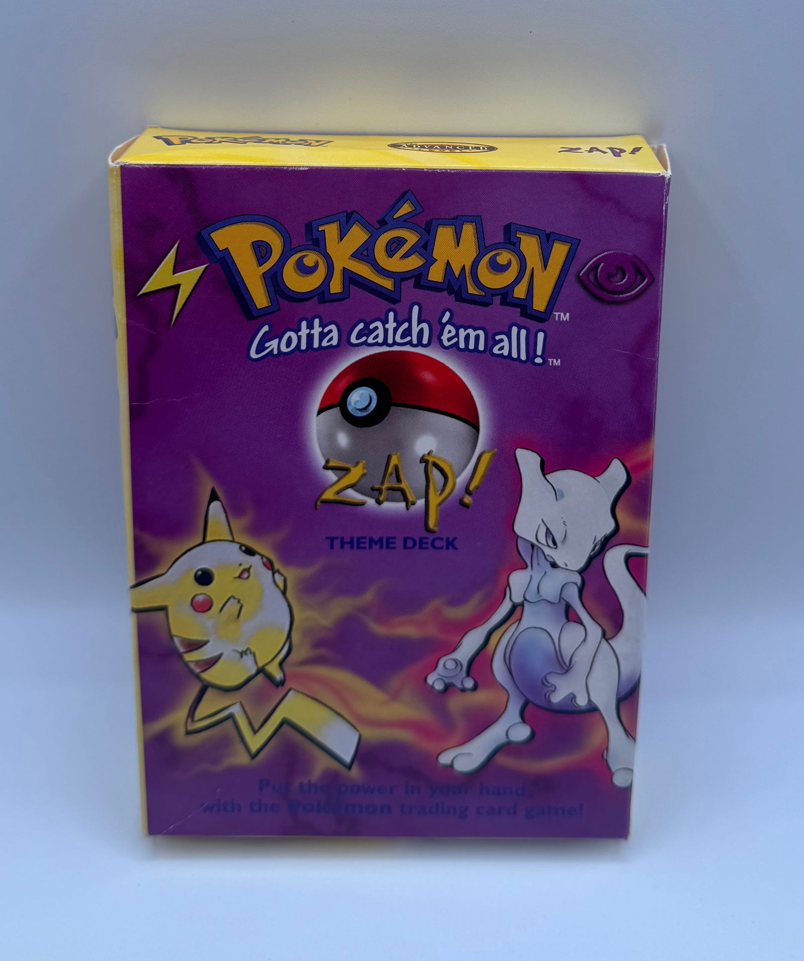 1999 Pokemon Zap Theme Deck Box (1 of 2)
