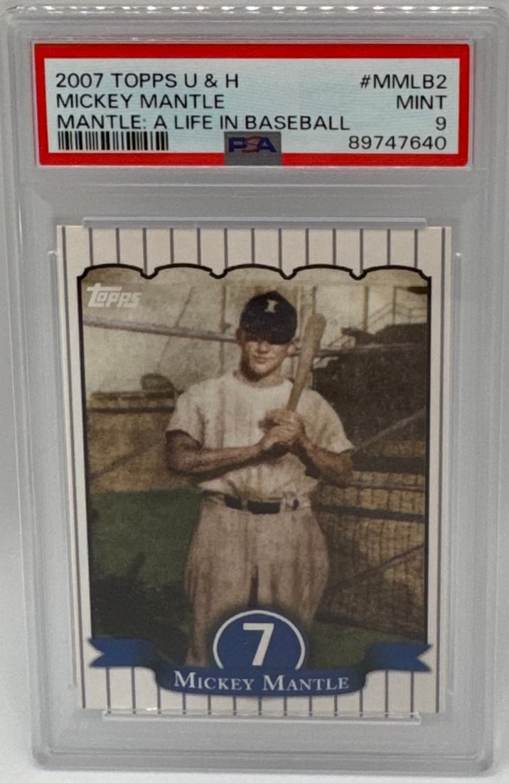 2007 Topps Update & Highlights Mickey Mantle A Life in Baseball (1 of 2)