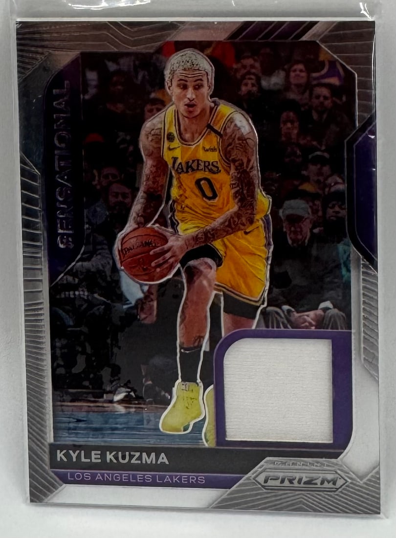 Kyle Kuzma 2019-20 Panini Prizm Sensational Swatches (1 of 2)