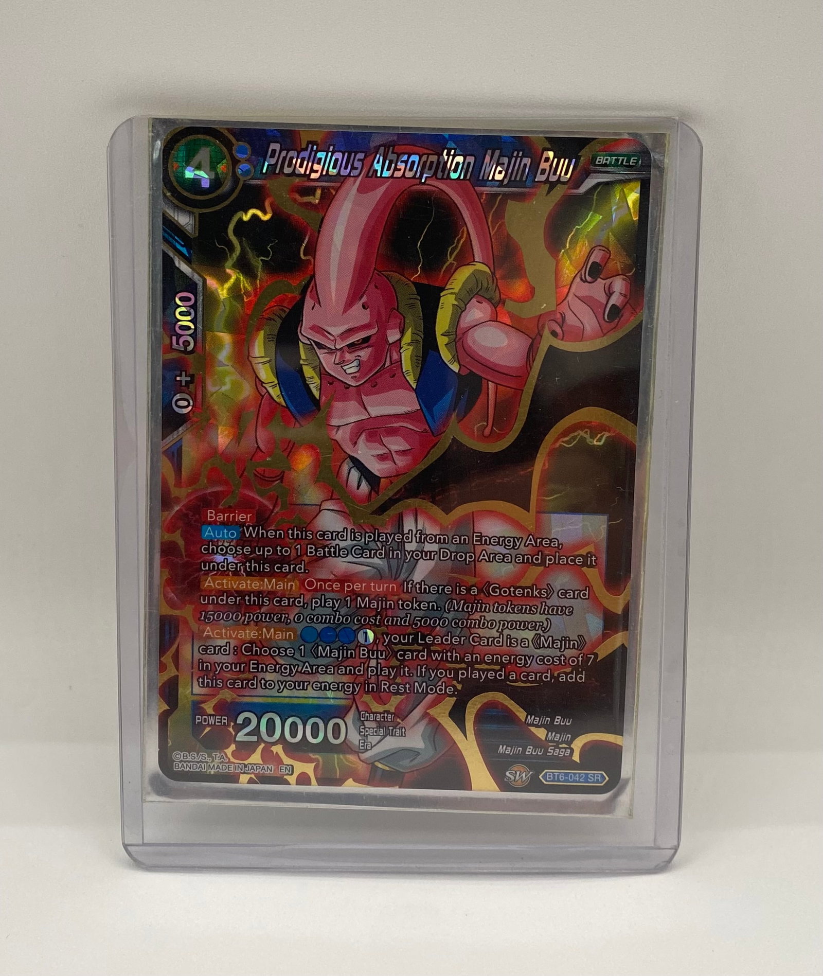 Dragon Ball Super TCG: Prodigious Absorption Majin Buu SR Destroyer Kings (1 of 1)