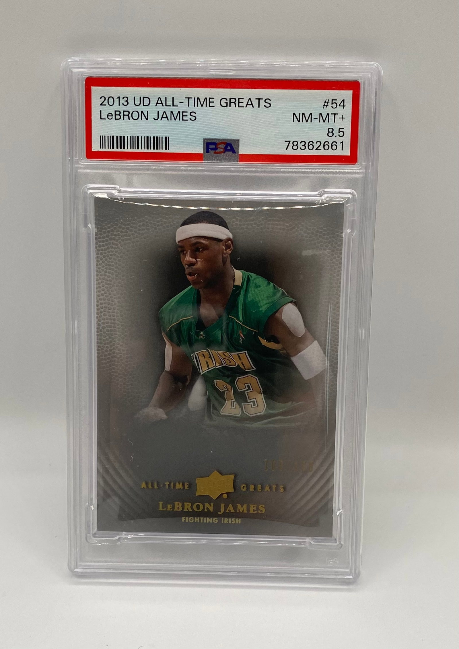 2013 Upper Deck All-Time Greats LeBron James /150 (1 of 2)