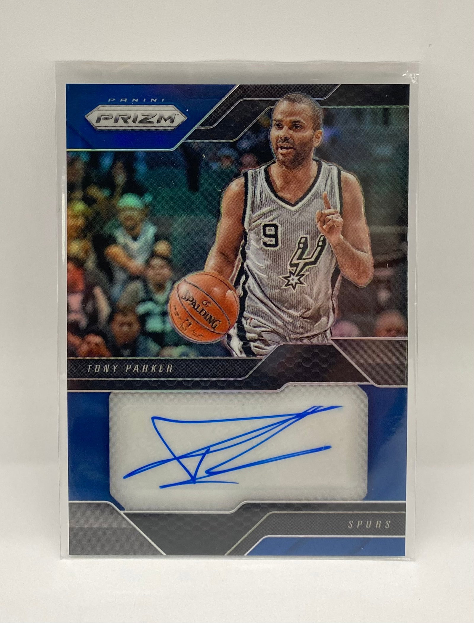 Tony Parker Panini Prizm Authentic Signature Basketball Card /49 (1 of 2)