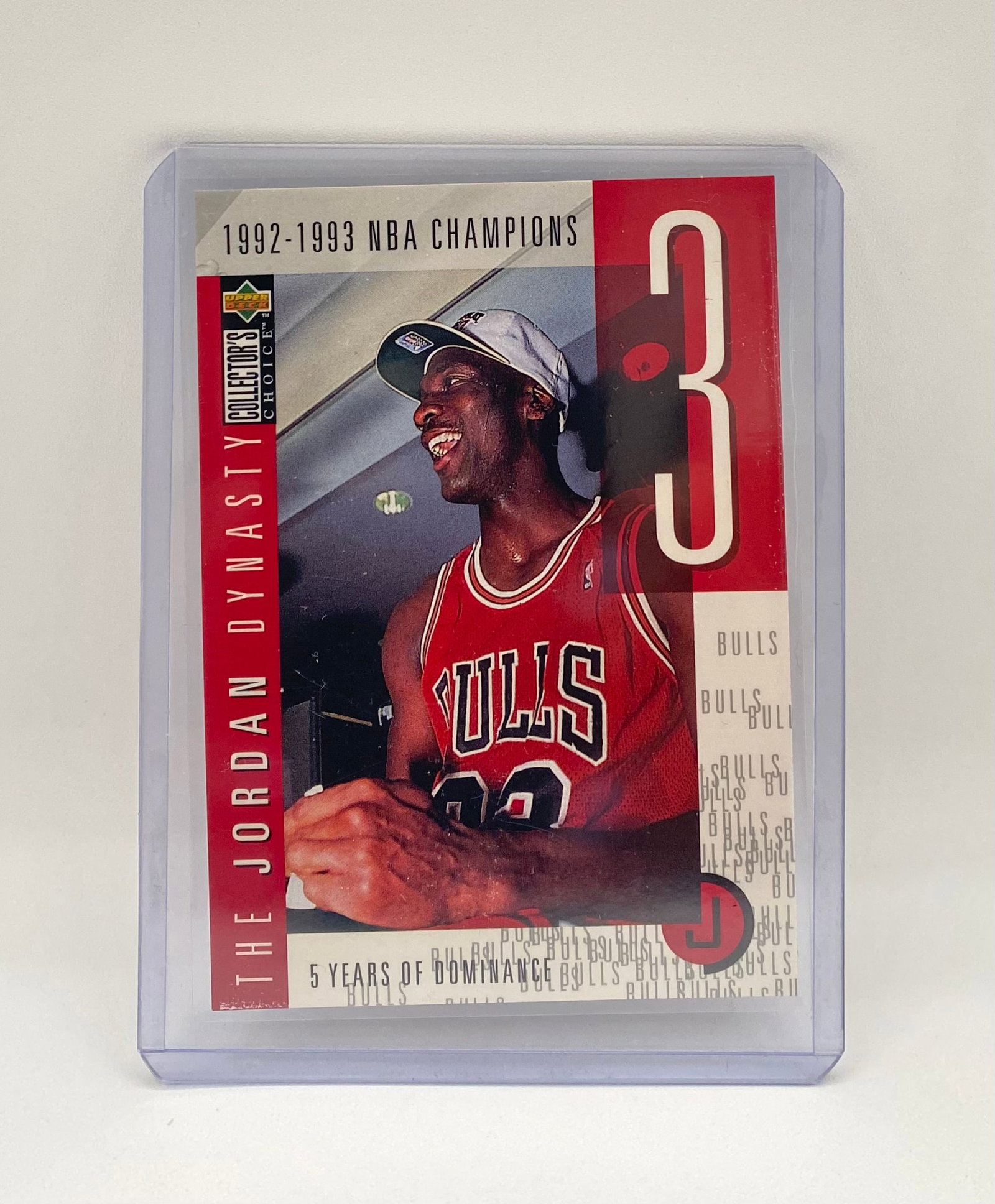 1994-95 Upper Deck Collector's Choice Michael Jordan Dynasty Bulls Insert /23,000 (1 of 2)