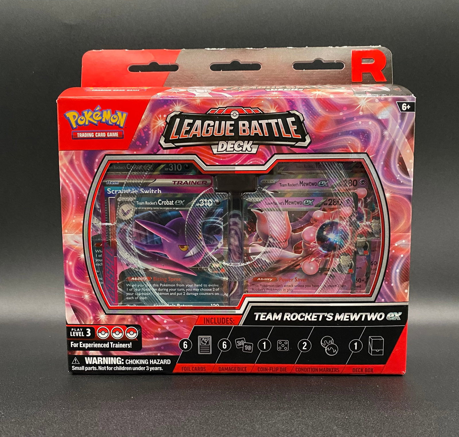 Pokémon TCG League Battle Deck - Team Rocket’s Mewtwo ex - Factory Sealed (1 of 2)