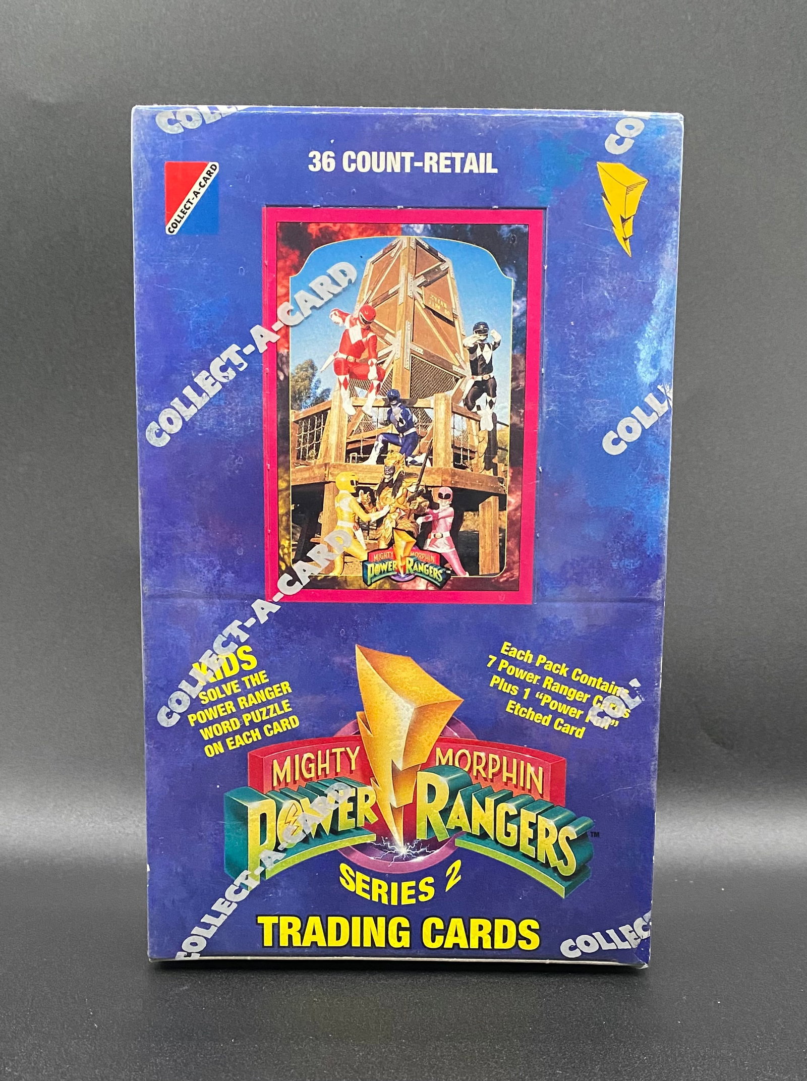 1994 Mighty Morphin Power Rangers Series 2 Sealed Trading Card Box - 36 Count (1 of 2)