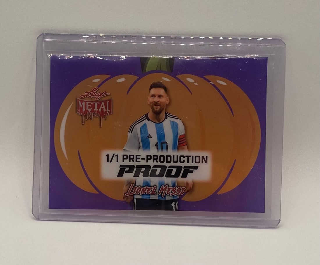 Leaf Metal Lionel Messi 1/1 (1 of 1)