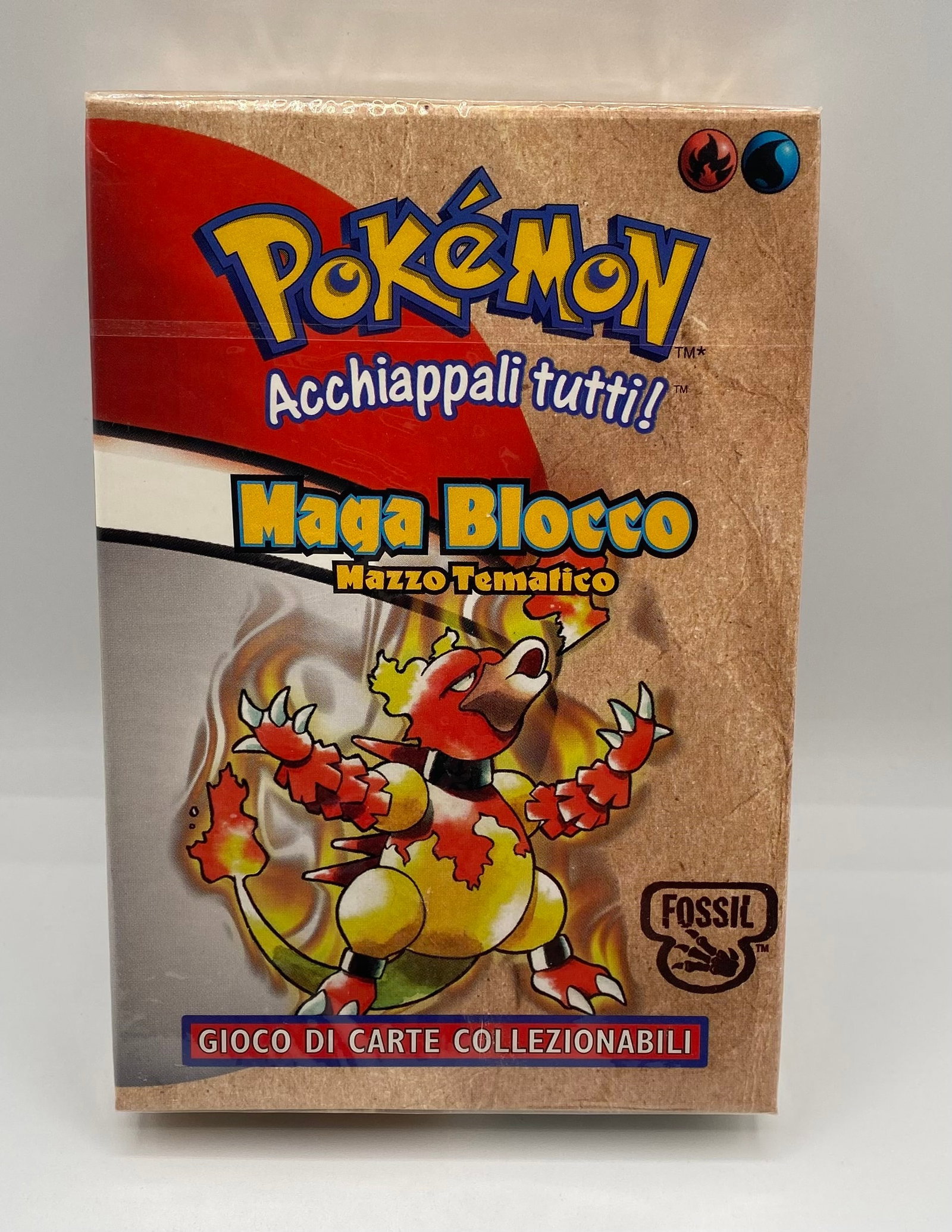 Sealed 2000 Rare Italian Pokemon LockDown Theme Deck (1 of 2)
