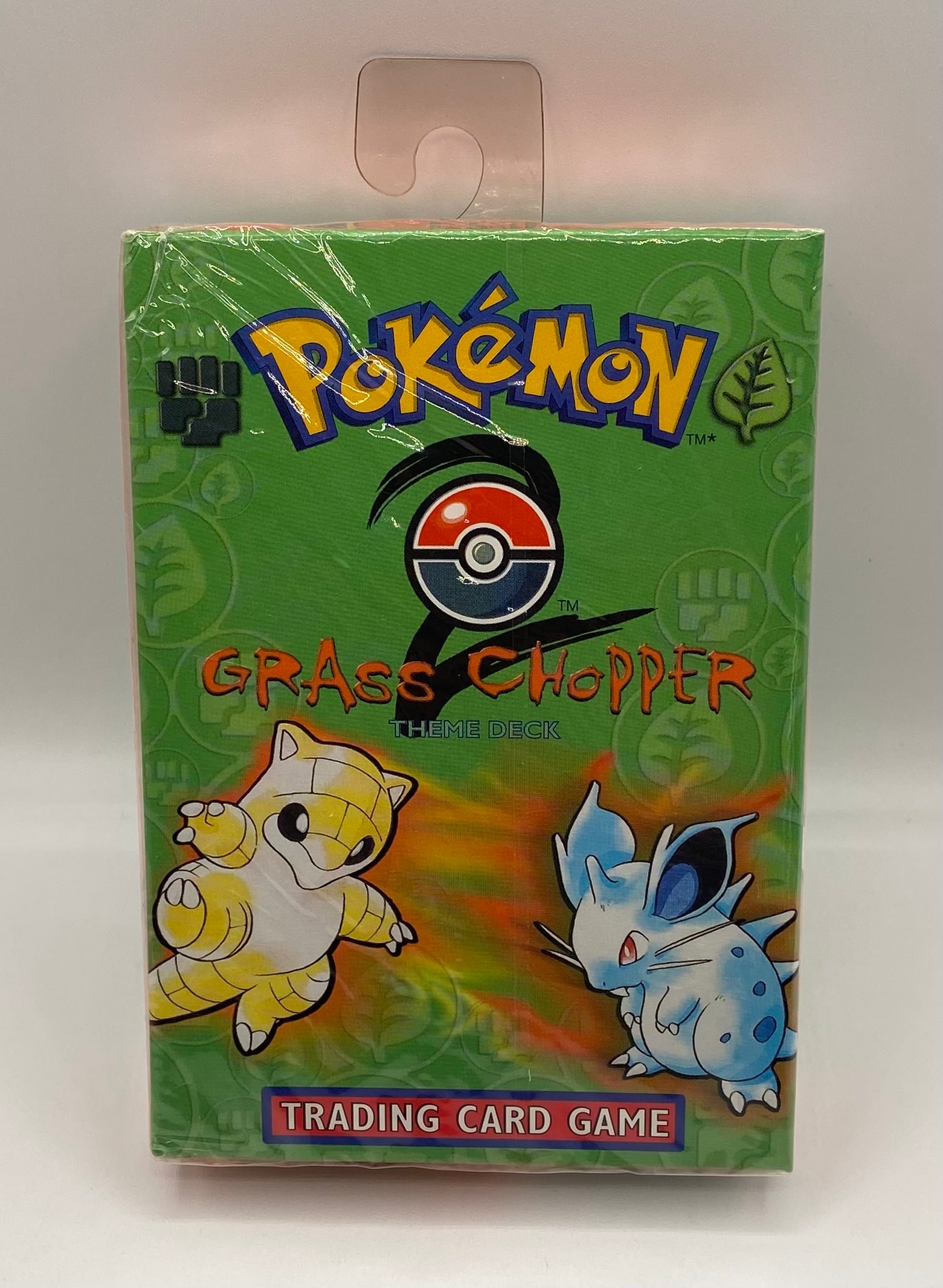 Sealed 1999 2000 Grass Chooper Pokemon Theme Deck: Sealed 1999 2000 Pokemon Grass Chooper Theme Deck Box