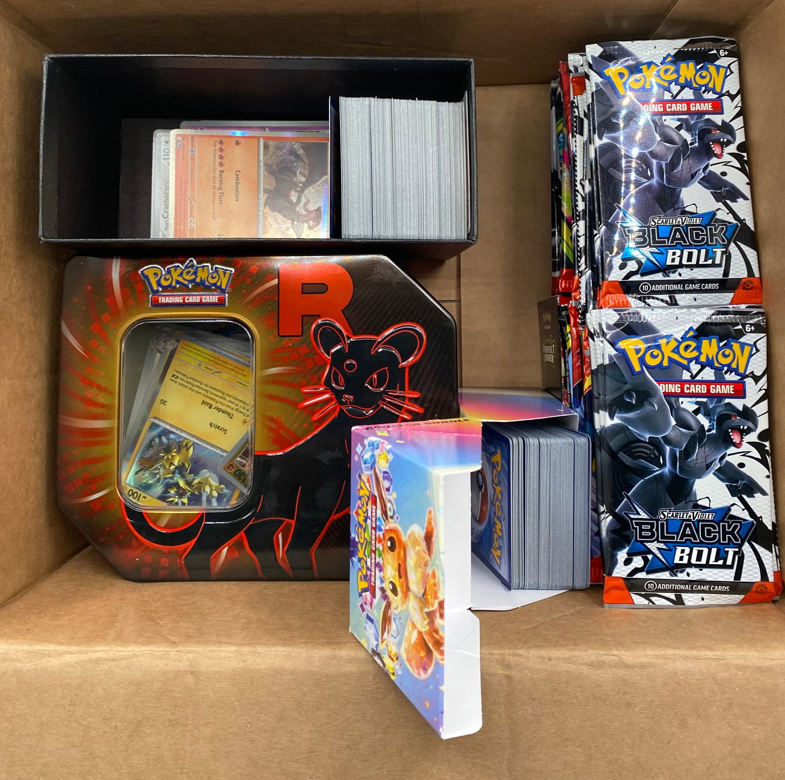 Box Of Pokemon Cards , Packs And Pokemon Boxes (1 of 3)