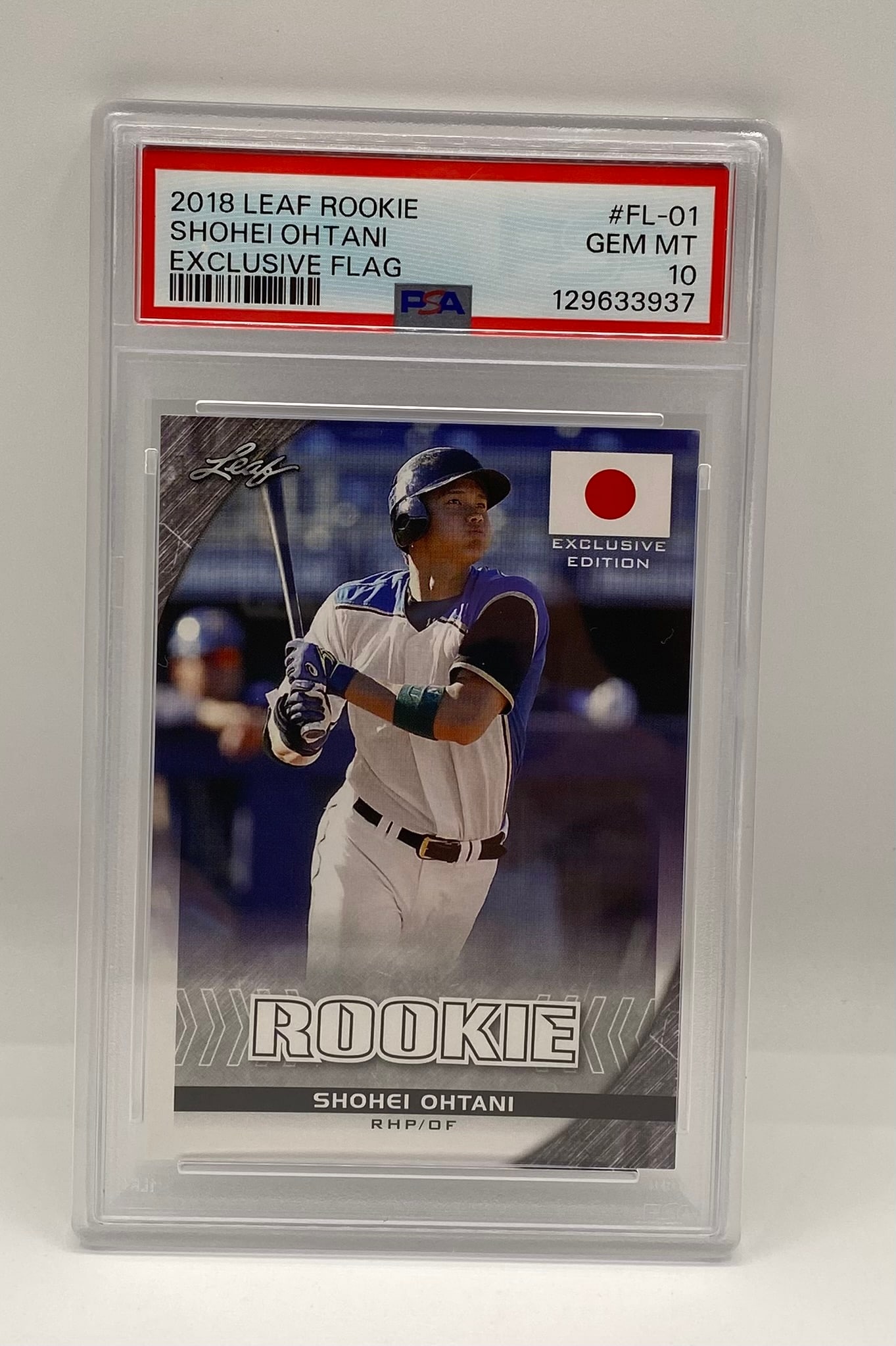 2018 Shohei Ohtani Exclusive Exclusive Flag Rookie Card (1 of 2)