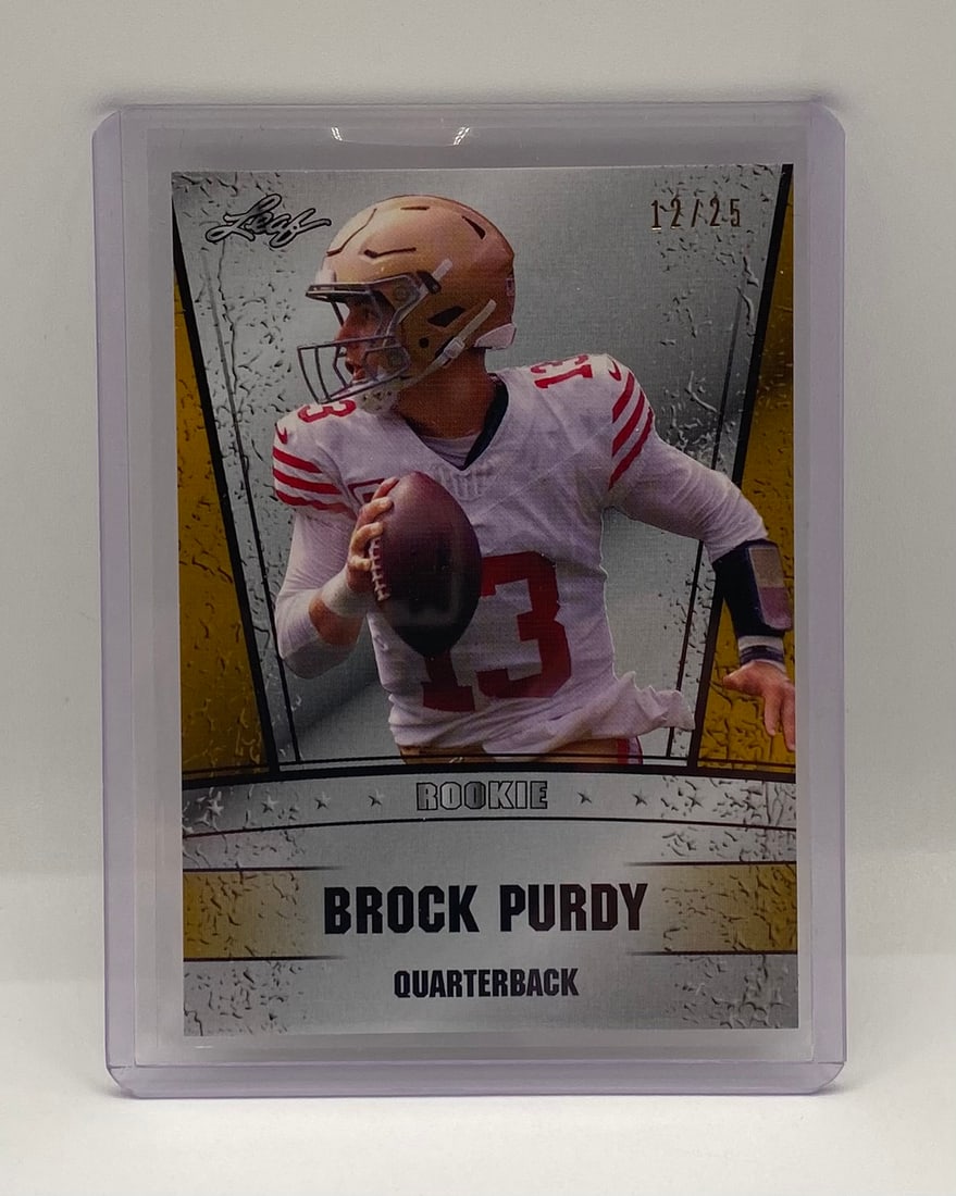 Brock Purdy Rookie Gold Parallel /25 (1 of 2)