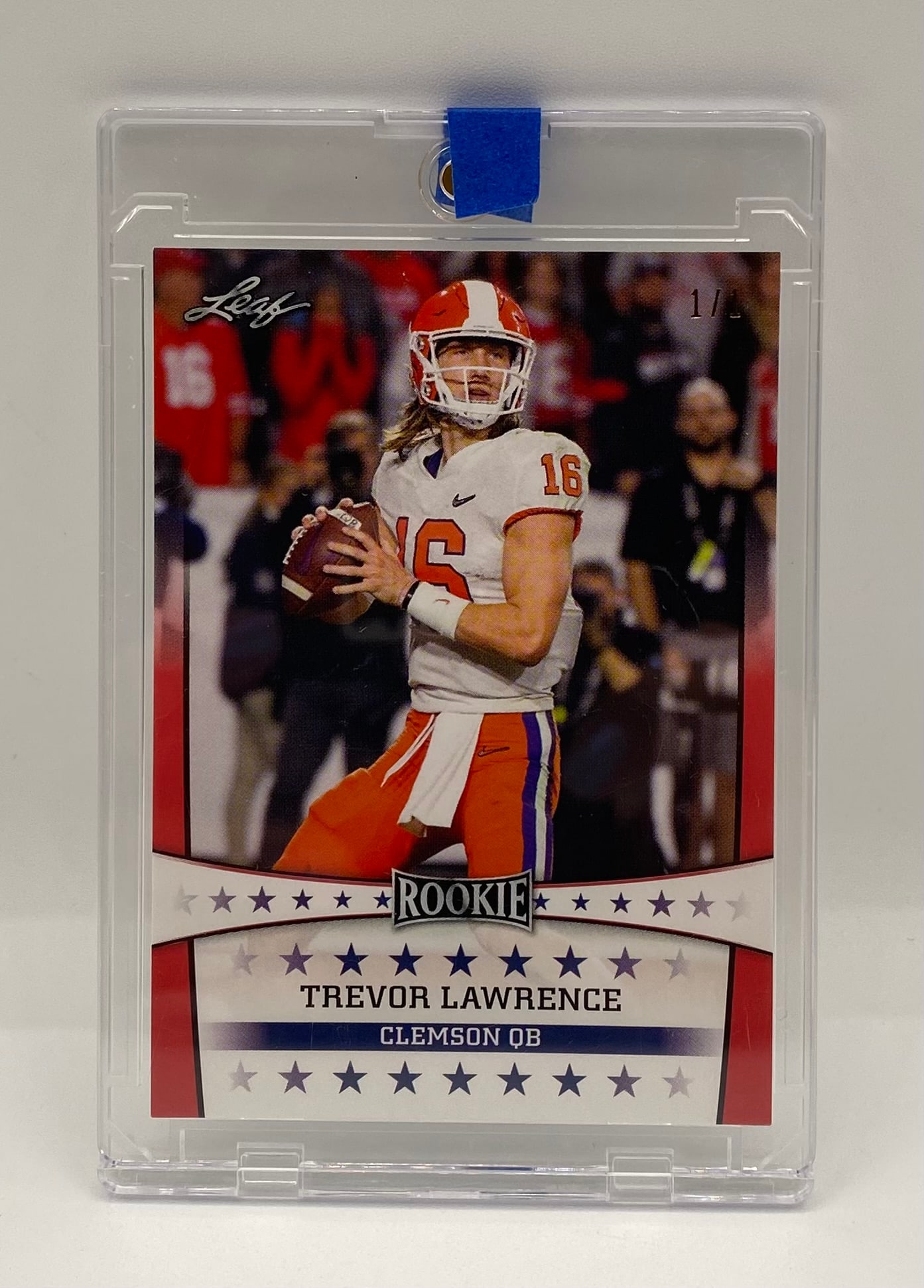 Trevor Lawrence Rookie Clemson Parallel 1/1 (1 of 2)