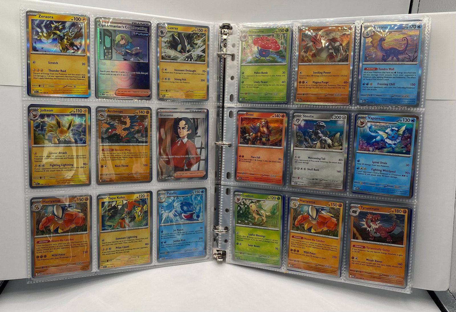 Pokémon Holos, Reverse Holos, Rares & More Binder (1 of 5)