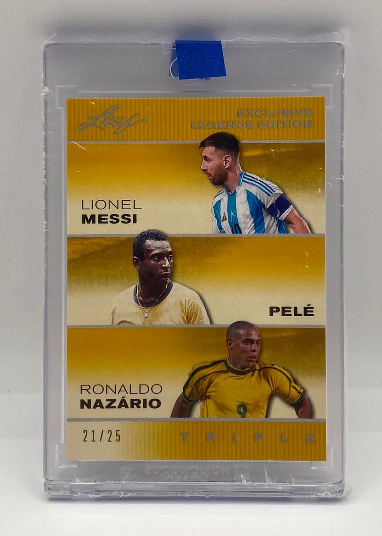 Lionel Messi / Pelé / Ronaldo Nazário /25 (1 of 2)