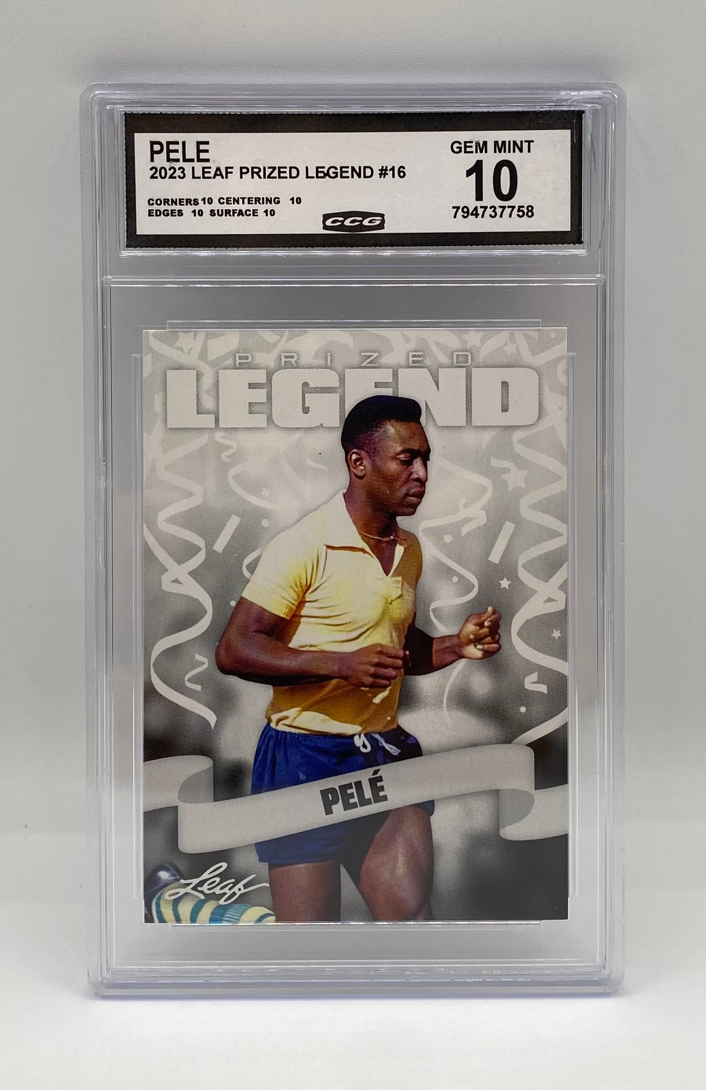 Pele Prized Legend Card (1 of 2)