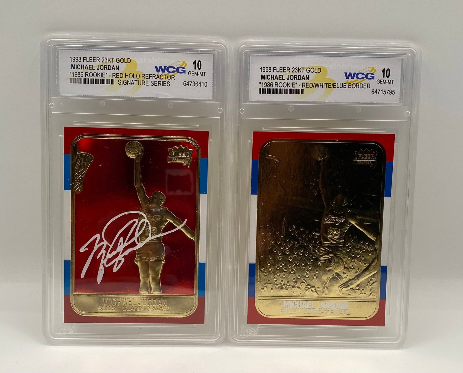 Two 1998 Michael Jordan Cards (1 of 2)