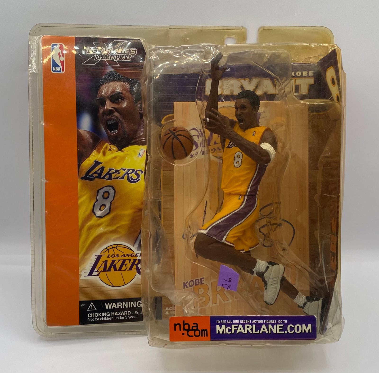 Kobe Bryant Signed Los Angeles Lakers Figure 2002 (1 of 1)