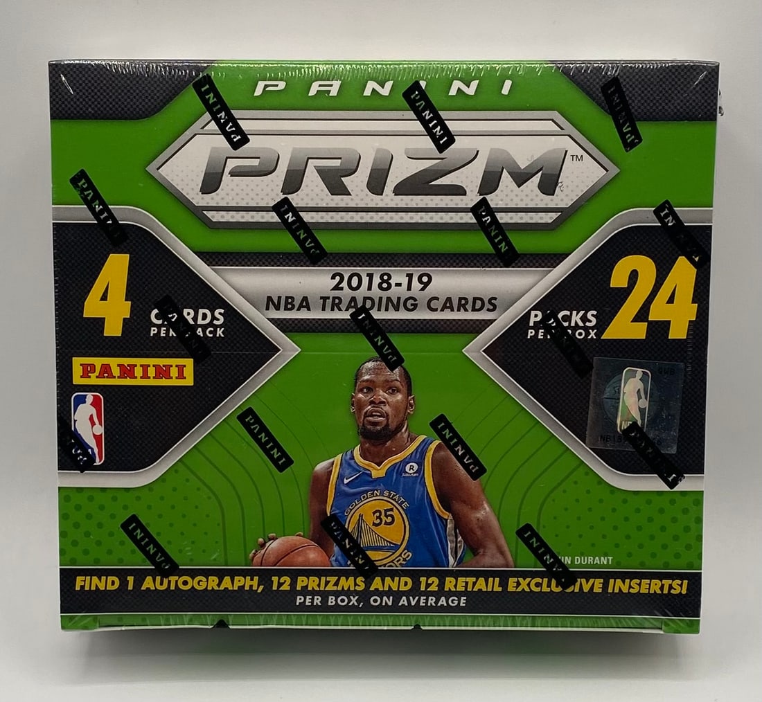 2018-19 Panini Prizm Basketball Sealed Retail Box - Kevin Durant (1 of 2)