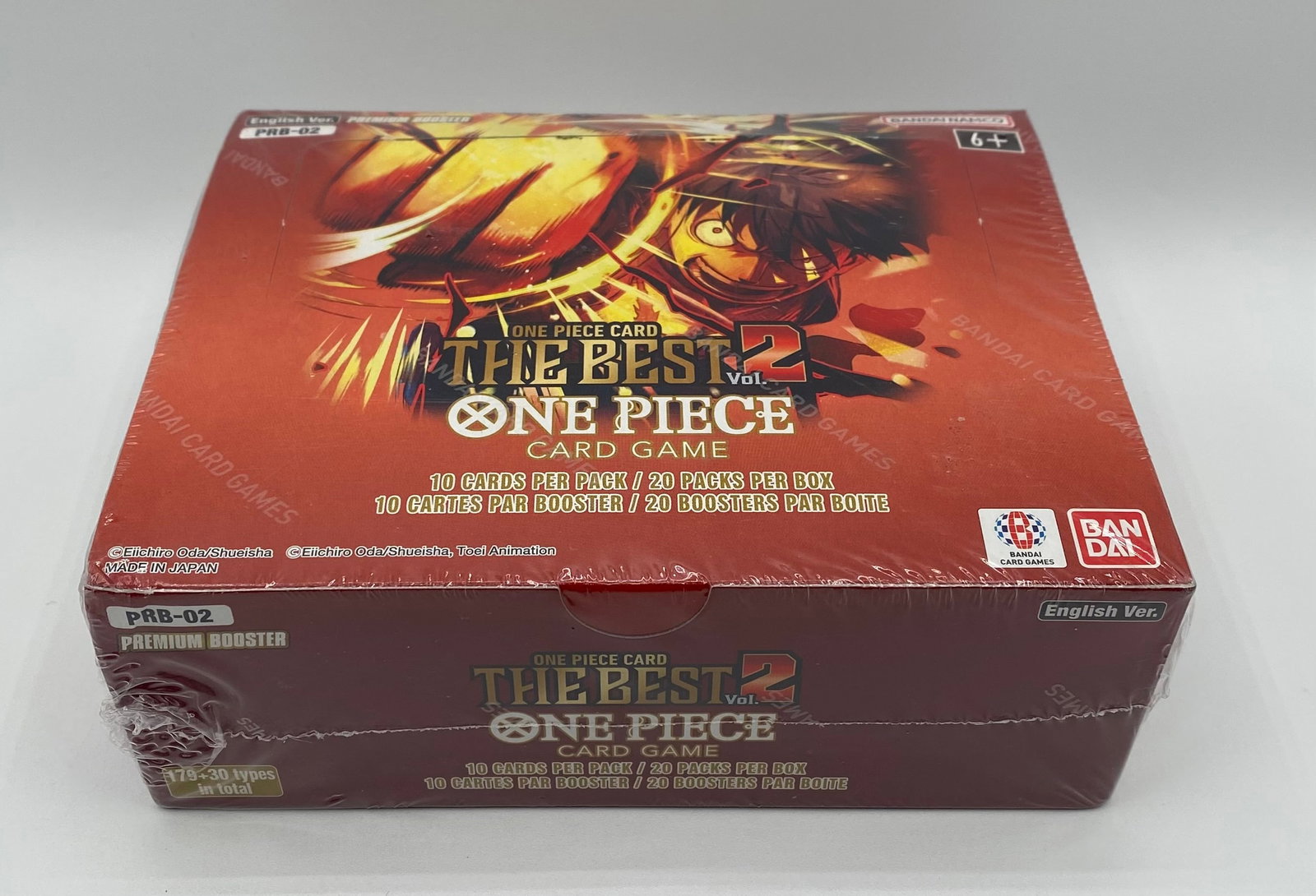 One Piece TCG The Best Vol. 2 Premium Booster Box PRB-02 - Sealed English (1 of 2)