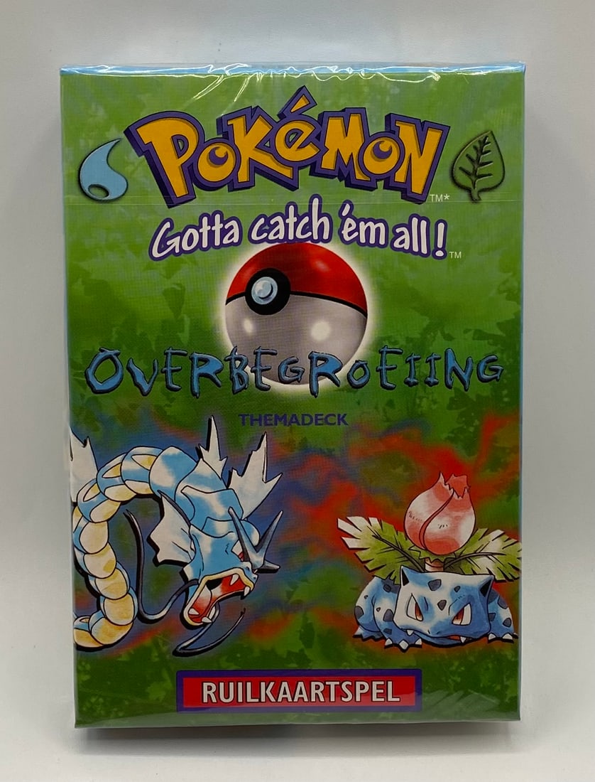 Sealed Rare 1999 Pokémon Overgrowth Theme Deck Dutch Box (1 of 2)