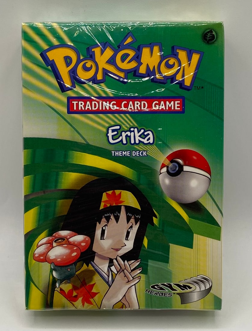 Sealed 1999 Pokémon Erika Theme Deck Box (1 of 2)