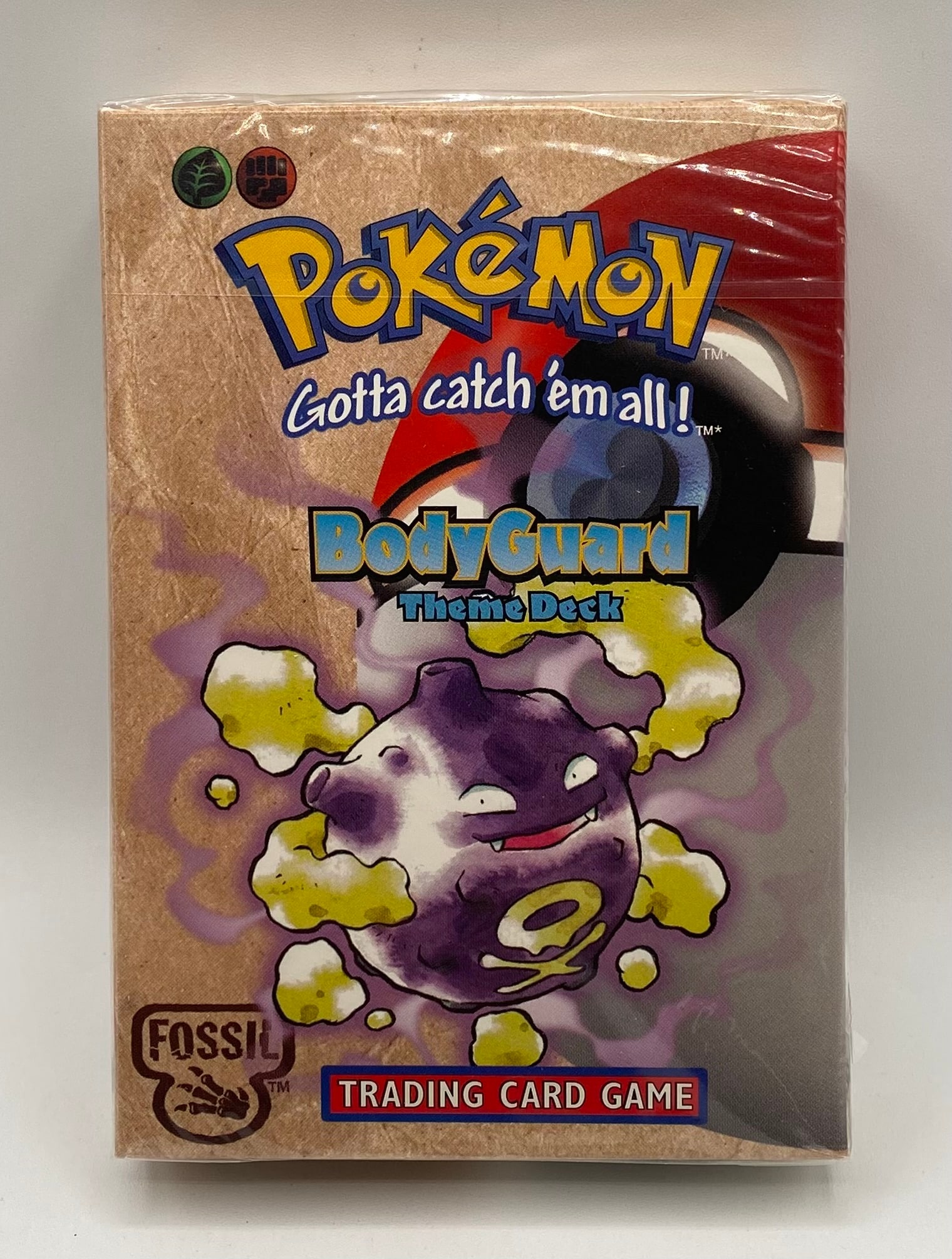 Sealed 1999 Pokemon BodyGuard Theme Deck Box (1 of 2)