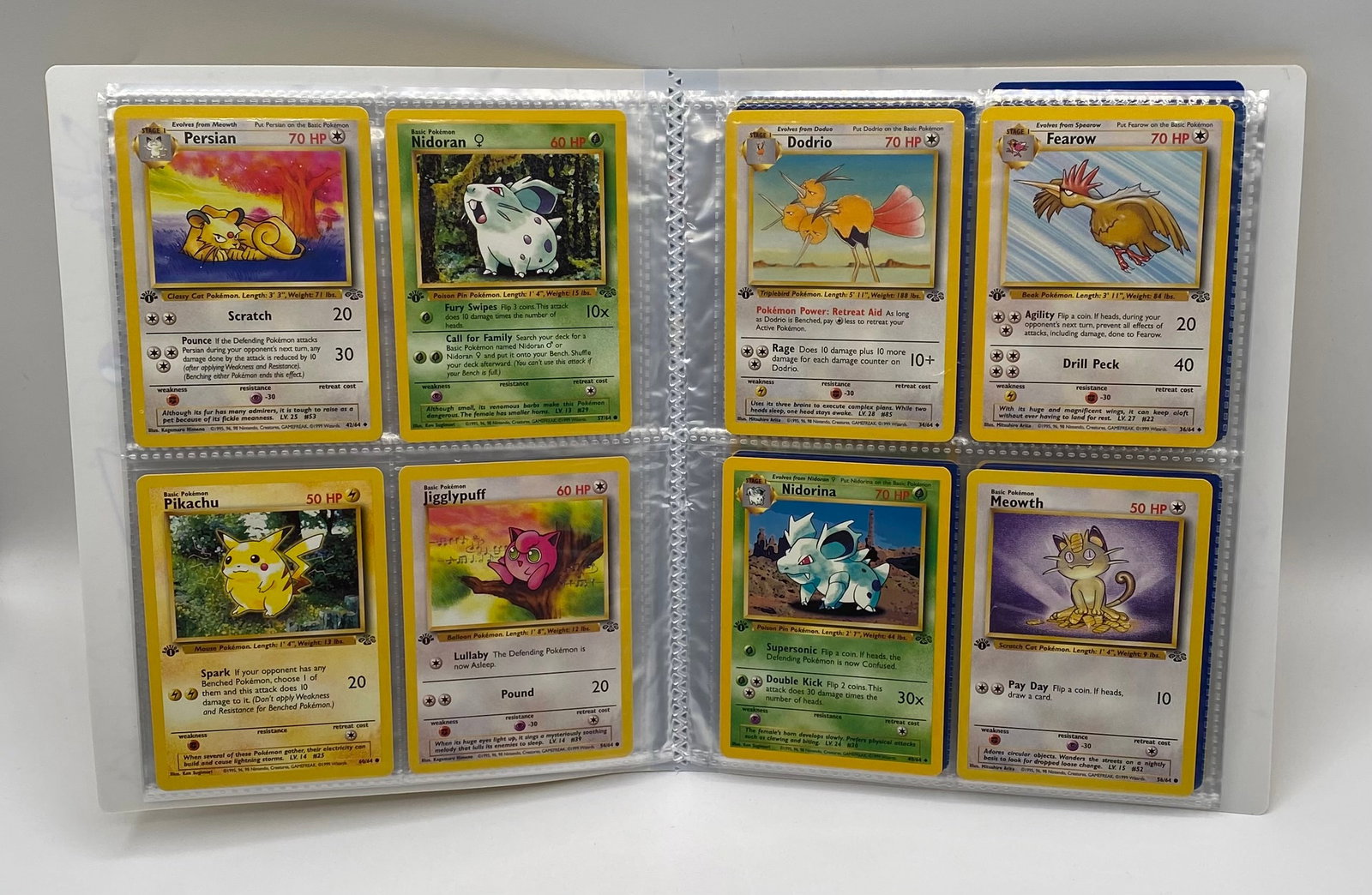 1999 Pokemon 1st Edition Jungle Set Binder (1 of 4)